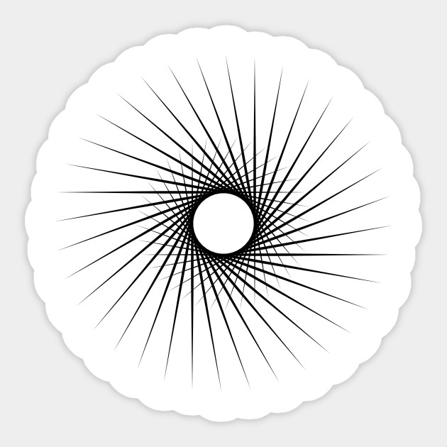 Abstract Camera Shutter Geometry Mandala Mathematics Spirituality Geometric Mandala Sticker Teepublic