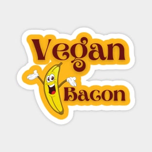 Vegan Bacon Magnet