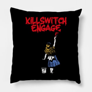 killswitch and red girl Pillow