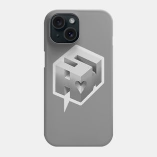 Show Love Cube Phone Case