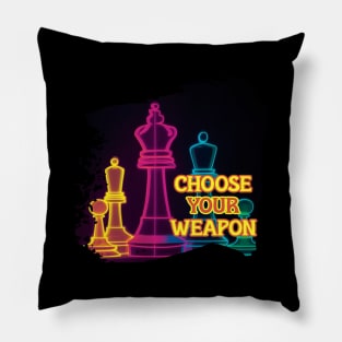 choose your weapon Pillow