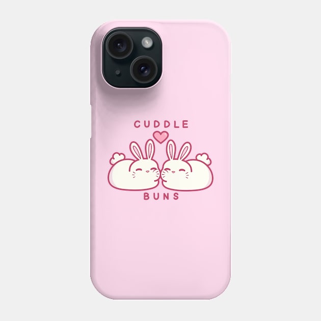 Cuddle Buns Phone Case by KammyBale