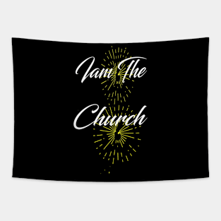 iam the church Tapestry