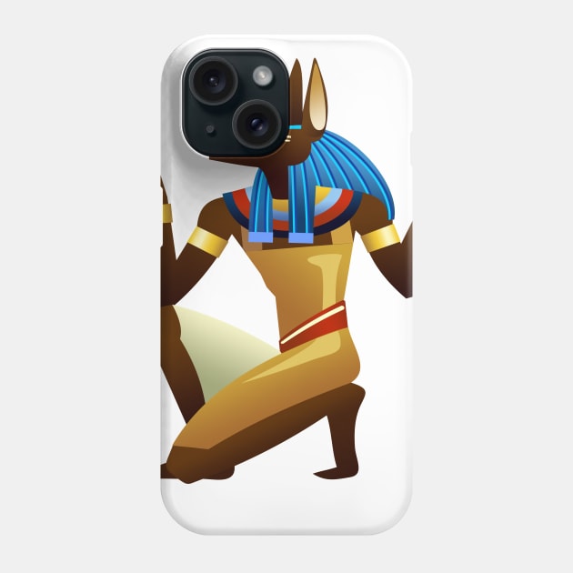 Anubis Underworld Diety Phone Case by ameristar