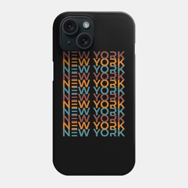 New York typographic design Phone Case by Blueberry Pie 