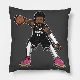 Kyrie Irving Cartoon Style - Away Pillow