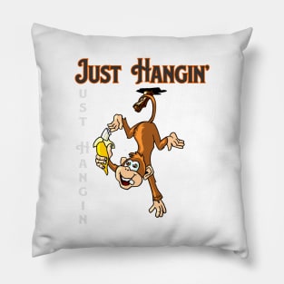 Monkey Just hangin gift Pillow