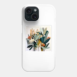 Australiscope: An Oil-Painted Perspective of Botanical Wonders Phone Case