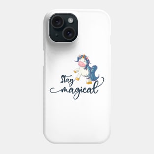 Christmas Unicorn: Stay Magical Phone Case