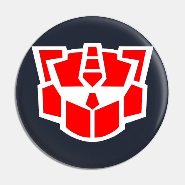 G2 Autobot (White Border) Pin by DanGhileArt