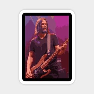 Keanu Grooves: Bass Guitar Vibes Magnet