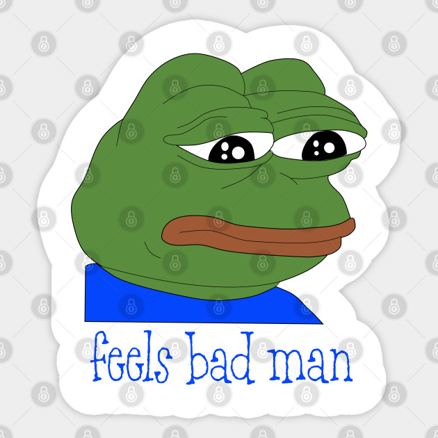 Pepe The Frog Meme Pepe Frog Adesivo Teepublic It