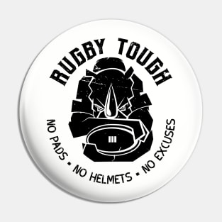 Rugby Tough Fan Pin