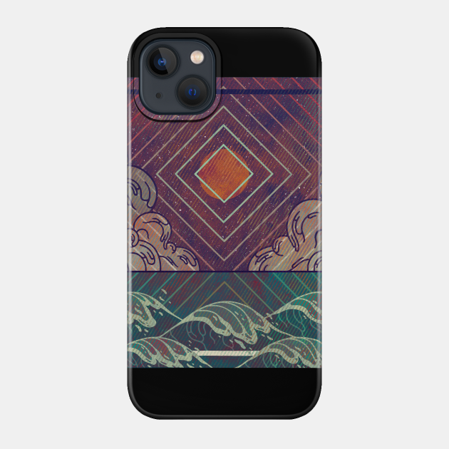 August Seventh - Waves - Phone Case