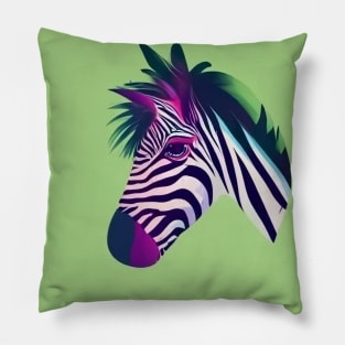 zebra stripes cute Pillow