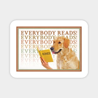 Everybody Reads! Magnet