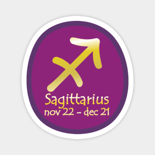 Sagittarius Magnet