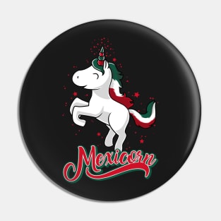 Cinco de Mayo - Mexican Unicorn - Mexicorn-Cute Kids T Shirt Pin