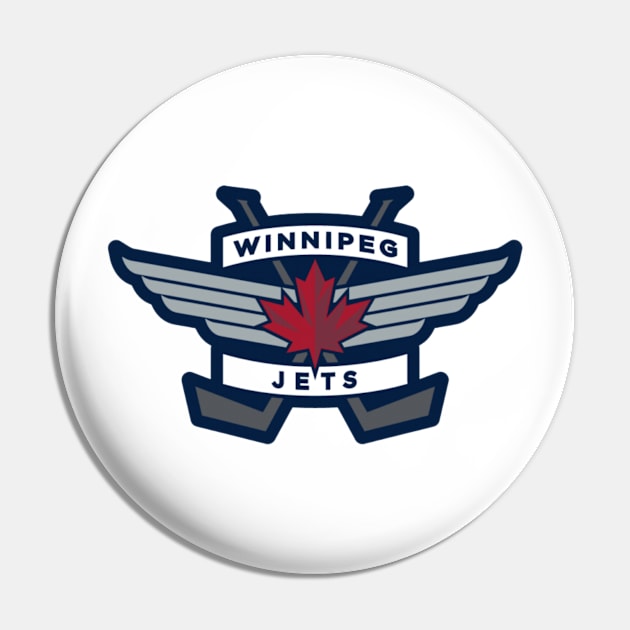 Winnipeg Jets Pin by Jedistudios 