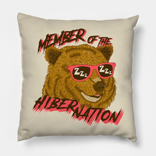 Member of the Hibernation Pillow by MorvernDesigns