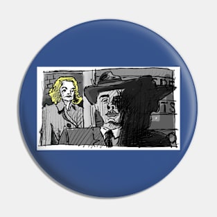 Noir Stare Pin