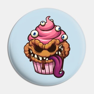 cupcake monster eye Pin