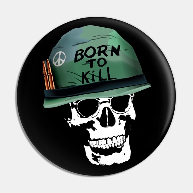 born to kill Pin by justduick