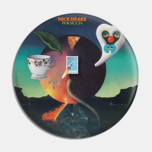 Nick Drake - Pink Moon Tracklist Album Pin