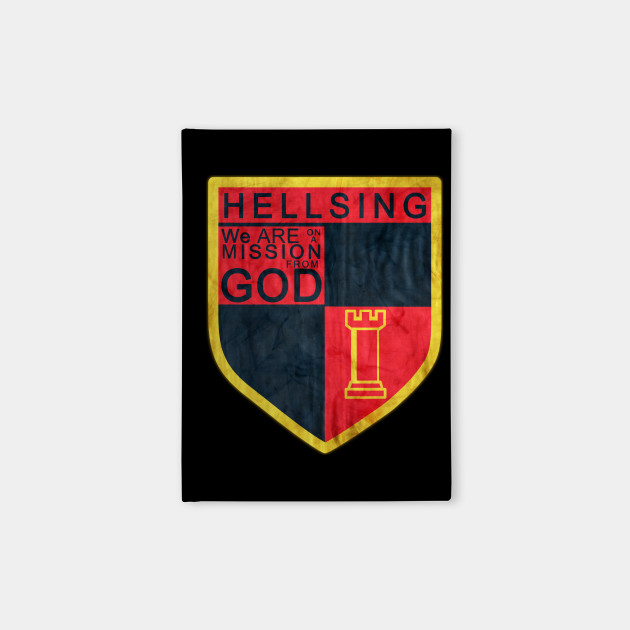 Wallpaper Hellsing Logo Anime Notebook Teepublic For iPhone Free