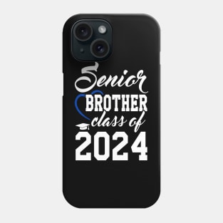 Class of 2024 Senior Gifts Funny Senior Brother Phone Case