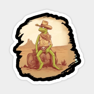 Cowboy Kerm Magnet