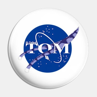 Two Tailed Tom - Space Tomcat - Blue Pin