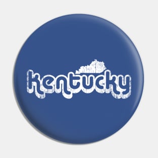 Kentucky Vintage 70's Font Pin