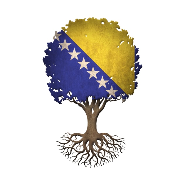 Tree of Life with Bosnian Flag by jeffbartels