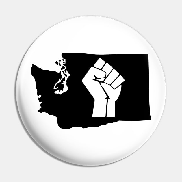 Black Lives Matter Washington Pin by sweetsixty