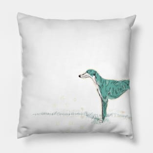 Spanish Greyhound Pillow