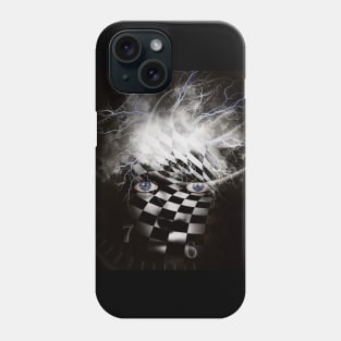 Mystic mask with time spirals Phone Case