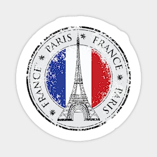 Paris Travel Sticker, France Magnet