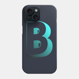 Letter B beautiful letters Phone Case