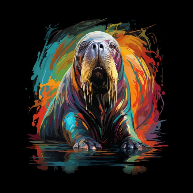 Walrus Rainbow by JH Mart