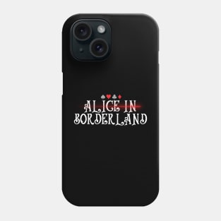 alice in borderland red laser Phone Case