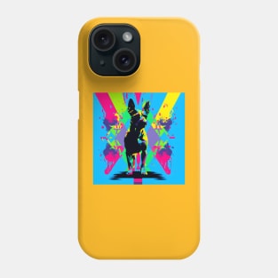 Rat Terrier Colorful Graphic Phone Case