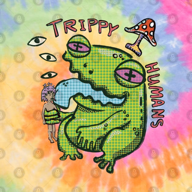 Trippy Humans Frog Lick by rainingdrawps