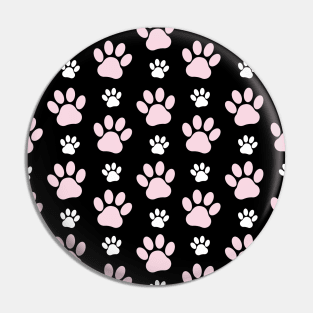 Pattern Of Paws, Pink Paws, Dog Paws, Animal Paws Pin