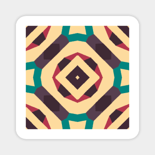 retro pattern Magnet