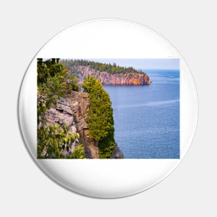 Cliffs of the North Shore Pin