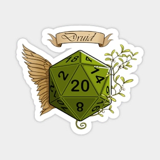 Druid d20 Magnet