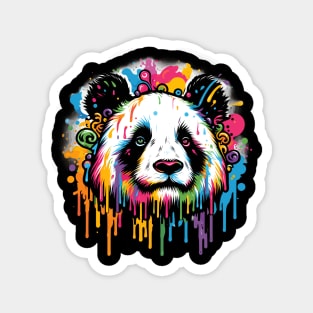 Giant Panda Colors Magnet