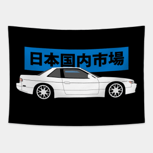 Side View Nissan Silvia S13 Tapestry