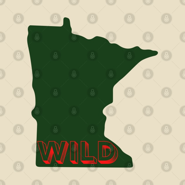 Minnesota Wild by SiebergGiftsLLC